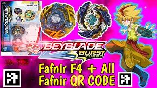 Fafnir F4 + F3 QR CODE BEYBLADE BURST TURBO APP