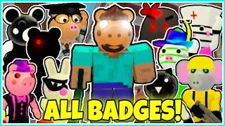 How to get ALL 50 BADGES + MORPHS/SKINS in PIGGY RP - 2! - ROBLOX