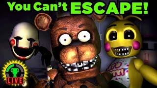 Can I Escape FNAF?! | The Glitched Attraction Full Release (FNAF Fangame)