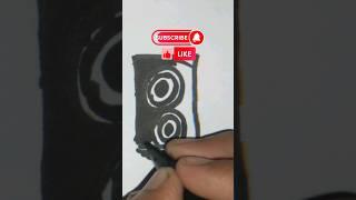 How to draw Bluetooth speaker #shorts #Bluetooth speaker