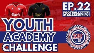 FM24 YOUTH ACADEMY CHALLENGE | #22 | INSANE NEWGEN DEVELOPMENT!