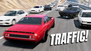 BeamNG CarHunt, But There Is Traffic