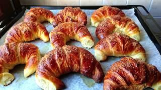 Croissants. A simple recipe.