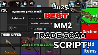 [NEW] BEST MM2 TRADE-SCAM SCRIPT! (PASTEBIN) | WORKING | MURDER MYSTERY 2 | 2025 