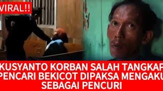 Kusyanto Pencari Bekicot di Grobogan dipaksa Mengaku Pencuri Oleh Oknum Polisi