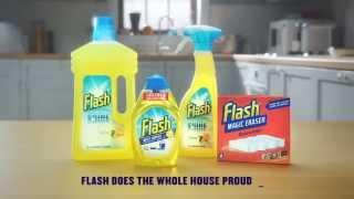 Flash - Flash Does the Whole House Proud 2015 Advert