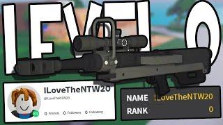 I BOUGHT THE NTW-20 AT RANK 0..