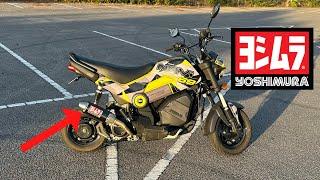 Honda Navi Yoshimura Exhaust Review