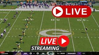 Green Bay Packers vs Vikings LIVE Game Stream NOW (2024)  