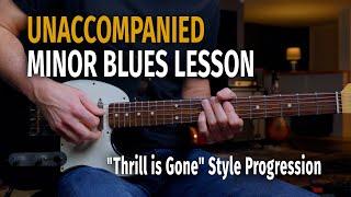 Unaccompanied Minor Blues Solo Lesson on a 1966 Fender Vibrolux