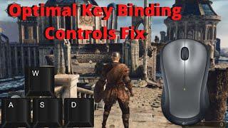 Dark Souls 2: SOTFS Keyboard Optimal Key Binding/ Controls (Attack Delay Fix/ High Sensitivity Fix)