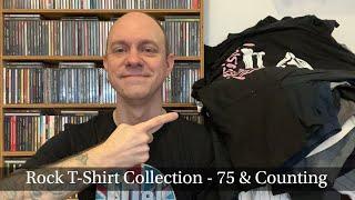 Rock T-Shirt Collection - 75 & Counting