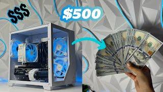 I made $500 PROFIT by FLIPPING A PC IN A $40 CASE FROM ALIBABA?