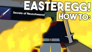 HOW TO Complete the NEW EASTER EGG ACHIEVEMENT! (Unturned Secret of Neuschwanstein)