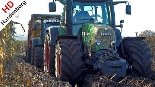 Harvesting Mais In The Mud | Fendt 820 & 716 + John Deere 6850 | Modderen | P. van den Hardenberg