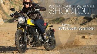 2015 Ducati Scrambler - Scrambler Shootout Part 3 - MotoUSA