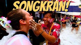 Our First Songkran! Celebrating Thai New Year was CRAZY! (Biggest Water Fight in the World!)