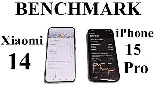 Xiaomi 14 vs iPhone 15 Pro - BENCHMARK COMPARISON