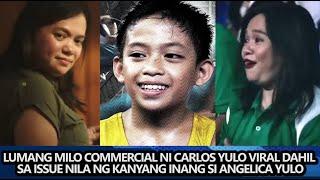 Ito pala and OLD MILO COMMERCIAL ni Olympic Gold Medalist Carlos Yulo at ng INA niyang si Angelica