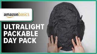 AmazonBasics Ultralight Packable Day Pack Review (Initial Thoughts)