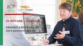 Alpstein Klinikasının baş həkimi Dr.Ralf Oettmeier (İsveçrə) BİOLOJİ TƏBABƏT KLİNİKASINDA