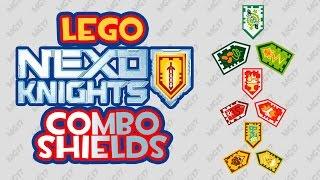 Lego Nexo Knights Combo Powers Shields - Scan and Fight!