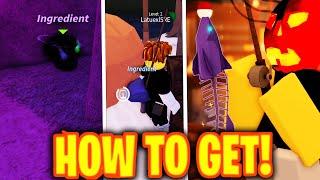 HOW TO GET ALL WITCH INGREDIENTS IN HALLOWEEN UPDATE FISCH! Roblox