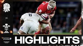 HIGHLIGHTS | 󠁧󠁢󠁥󠁮󠁧󠁿 ENGLAND V WALES 󠁧󠁢󠁷󠁬󠁳󠁿 | 2024 GUINNESS MEN'S SIX NATIONS RUGBY