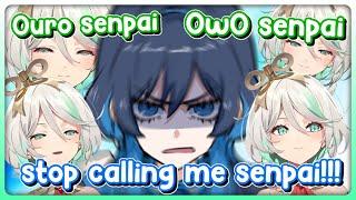 Cecilia Can't Stop Bothering Kronii by Calling Her SENPAI Throughout the Stream