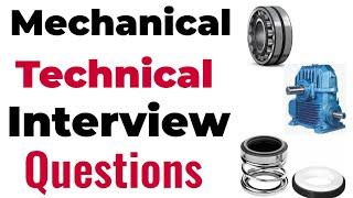 Mechanical Technical Interview Questions | Fitter Interview Questions