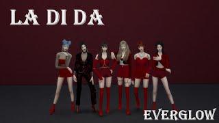 EVERGLOW - LA DI DA [The sims4 Dance cover] Short dance.