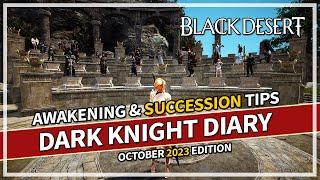 Dark Knight Build for Awakening & Succession Tips 2023 | Black Desert