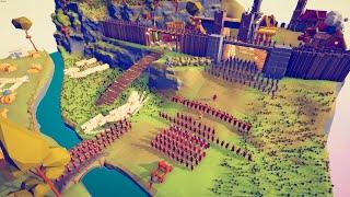 CAN 150x SPARTA SOLDIER CAPTURE ENEMY CITY? - Totally Accurate Battle Simulator TABS