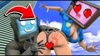 TV WOMAN rescue 1 | TV Woman SUS LOVE STORY | TV Woman LOVE In Garry's Mod!