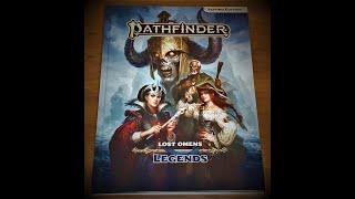 Pathfinder Lost Omens Legends Flip Through and Review