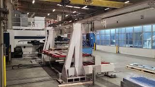 TRUMPF TruPunch 3000 Turret punch with Sheet master