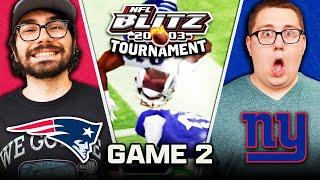 Tom Brady has WHEELS! | NFL Blitz 2003 Tournament | Game 2