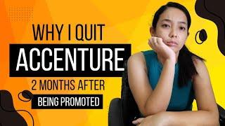 I Left ACCENTURE After I got PROMOTED : Data Engineer Story in The Philippines