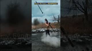 Russian Soldier Snipes Kamikaze Drone with MANPADS
