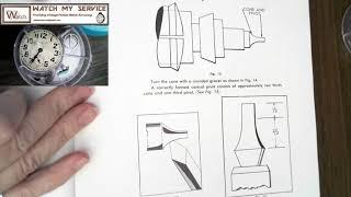 Part 1   How to Make a Balance Staff on a Watchmakers Lathe