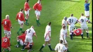Five Nations 1999: Wales vs England at Wembley. The Second Half