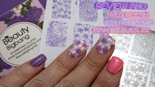 Review: BeautyBigBang Stamping Plate 032 and Nail Art