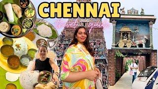 CHENNAI vlog ~ BEST Chennai Food, Chettinad Thali, Tourist Places, Biggest Mall, Heritage Taj Hotel