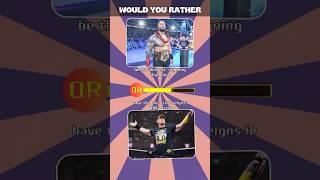WWE Face-Off: Would You Rather?! | The Ultimate Wrestling Showdown