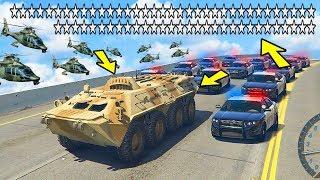 GTA 5 МОДЫ 66 ЗВЁЗД РОЗЫСКА !! ГАНГСТЕР УГНАЛ ВОЕННЫЙ БТР И УСТРОИЛ ПОГОНЮ ОТ ГЛУПЫХ КОПОВ....