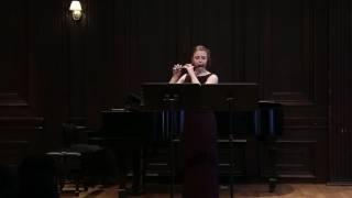 Samuel Adler Canto XIII for Solo Piccolo