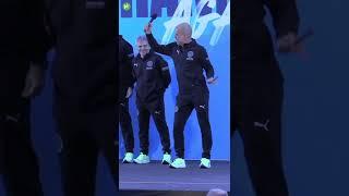 Pep Guardiola shows off his dance moves in City’s PL title celebrations  #shorts