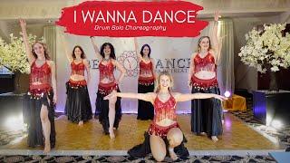 I wanna Dance | Belly Dance Drum Solo | Marija Belly Dance Intermediate Group