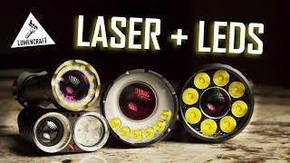 Laser Hybrid Flashlights - Compared!