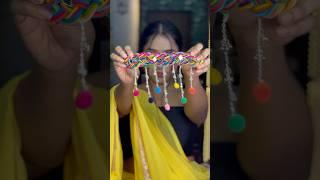 Navaratri special diy necklace|garba jewellery#youtubeshorts #shorts #diy #handmade #festival#hack